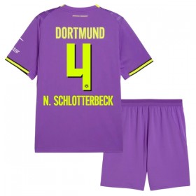 Camisola Borussia Dortmund N. Schlotterbeck 4 Criança 3º Equipamento 2026-27 Manga Curta