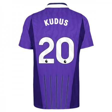 Camisola Tottenham Hotspur Kudus 20 3º Equipamento 2026-27 Manga Curta