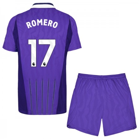 Camisola Tottenham Hotspur Romero 17 Criança 3º Equipamento 2026-27 Manga Curta