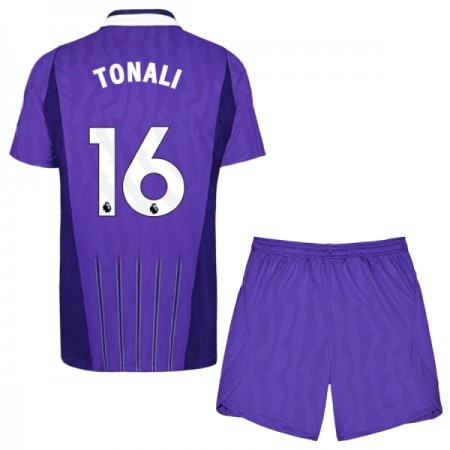 Camisola Tottenham Hotspur Tonali 16 Criança 3º Equipamento 2026-27 Manga Curta