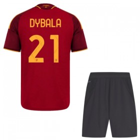 Camisola AS Roma Dybala 21 Criança 1º Equipamento 2026-27 Manga Curta