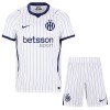 Camisola Inter de Milão Lautaro 10 Criança 2º Equipamento 2026-27 Manga Curta