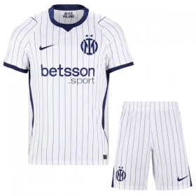 Camisola Inter de Milão Lautaro 10 Criança 2º Equipamento 2026-27 Manga Curta