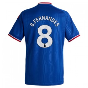 Camisola Manchester United B. Fernandes 8 2º Equipamento 2026-27 Manga Curta