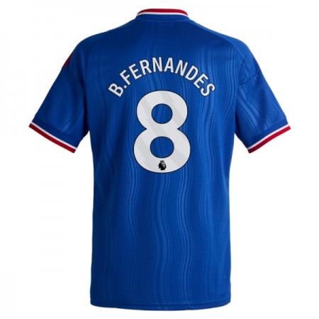Camisola Manchester United B. Fernandes 8 2º Equipamento 2026-27 Manga Curta Camisola Manchester United B. Fernandes 8 2º Equipamento 2026-27 Manga Curta