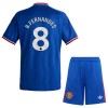 Camisola Manchester United B. Fernandes 8 Criança 2º Equipamento 2026-27 Manga Curta
