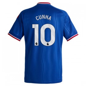 Camisola Manchester United Cunha 10 2º Equipamento 2026-27 Manga Curta