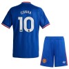 Camisola Manchester United Cunha 10 Criança 2º Equipamento 2026-27 Manga Curta