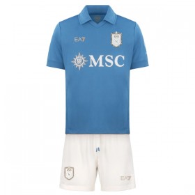 Camisola SSC Napoli Criança 1º Equipamento 2026-27 Manga Curta