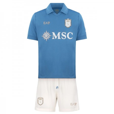 Camisola SSC Napoli Criança 1º Equipamento 2026-27 Manga Curta
