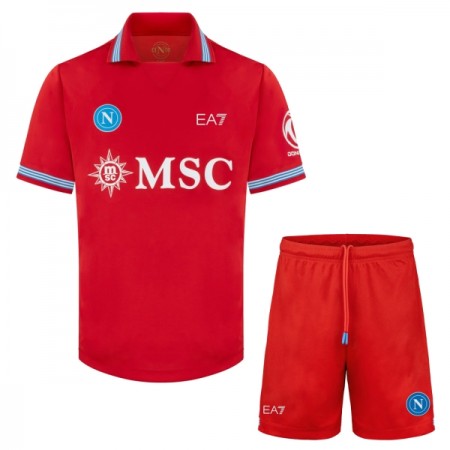 Camisola SSC Napoli Criança 3º Equipamento 2026-27 Manga Curta Camisola SSC Napoli Criança 3º Equipamento 2026-27 Manga Curta