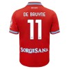 Camisola SSC Napoli De Bruyne 11 3º Equipamento 2026-27 Manga Curta