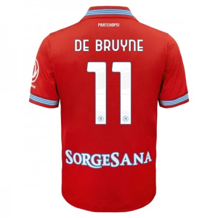 Camisola SSC Napoli De Bruyne 11 3º Equipamento 2026-27 Manga Curta