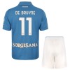 Camisola SSC Napoli De Bruyne 11 Criança 1º Equipamento 2026-27 Manga Curta