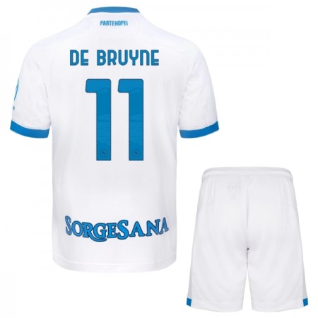 Camisola SSC Napoli De Bruyne 11 Criança 2º Equipamento 2026-27 Manga Curta Camisola SSC Napoli De Bruyne 11 Criança 2º Equipamento 2026-27 Manga Curta