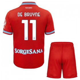 Camisola SSC Napoli De Bruyne 11 Criança 3º Equipamento 2026-27 Manga Curta