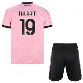 Camisola Juventus Thuram 19 Criança 2º Equipamento 2026-27 Manga Curta