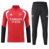 Arsenal Quarter-Zip Sweat de Treino 2026-27 Vermelha