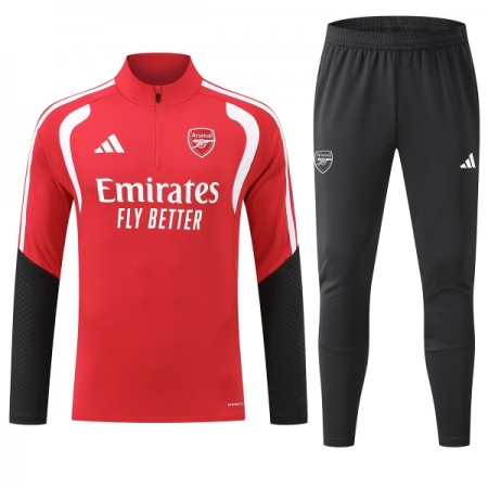Arsenal Quarter-Zip Sweat de Treino 2026-27 Vermelha
