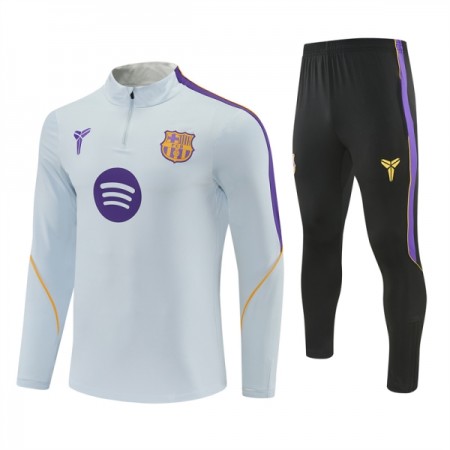Barcelona Quarter-Zip Sweat de Treino 2026-27 Branca