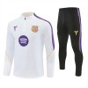 Barcelona Quarter-Zip Sweat de Treino 2026-27 Branca