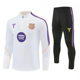 Barcelona Quarter-Zip Sweat de Treino 2026-27 Branca