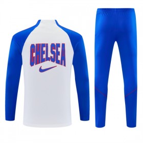 Chelsea Quarter-Zip Sweat de Treino 2026-27 Branca