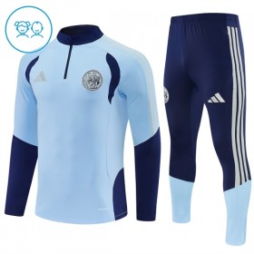 Criança Ajax Quarter-Zip Sweat de Treino 2026-27 Azul