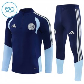 Criança Ajax Quarter-Zip Sweat de Treino 2026-27 Azul