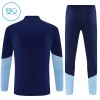 Criança Ajax Quarter-Zip Sweat de Treino 2026-27 Azul