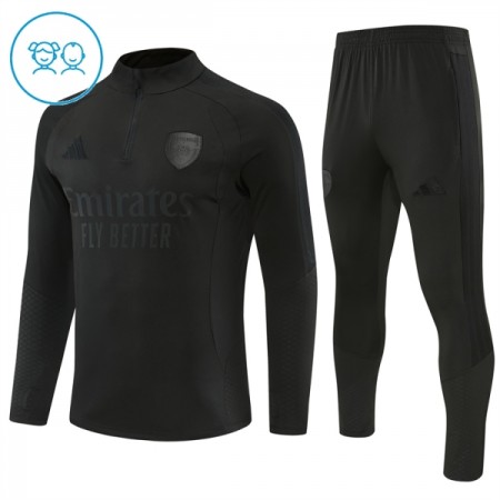 Criança Arsenal Quarter-Zip Sweat de Treino 2026-27 Preta