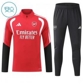 Criança Arsenal Quarter-Zip Sweat de Treino 2026-27 Vermelha