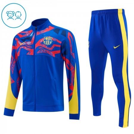 Criança Barcelona Casaco de Treino Conjunto 2026-27 Azul