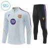 Criança Barcelona Quarter-Zip Sweat de Treino 2026-27 Branca