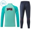 Criança Barcelona Quarter-Zip Sweat de Treino 2026-27 Verde