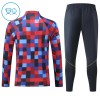 Criança Barcelona Quarter-Zip Sweat de Treino 2026-27 Vermelha