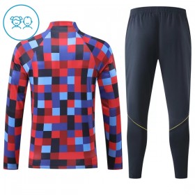 Criança Barcelona Quarter-Zip Sweat de Treino 2026-27 Vermelha