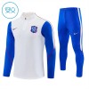 Criança Chelsea Quarter-Zip Sweat de Treino 2026-27 Branca
