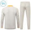 Criança FC Bayern München Quarter-Zip Sweat de Treino 2026-27 Branca