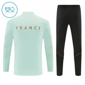 Criança França Quarter-Zip Sweat de Treino 2026-27 Branca
