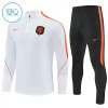 Criança Holanda Quarter-Zip Sweat de Treino 2026-27 Branca
