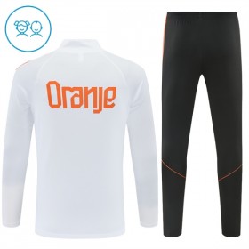 Criança Holanda Quarter-Zip Sweat de Treino 2026-27 Branca