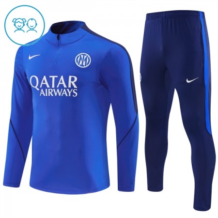 Criança Inter de Milão Quarter-Zip Sweat de Treino 2026-27 Azul