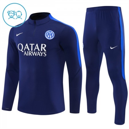 Criança Inter de Milão Quarter-Zip Sweat de Treino 2026-27 Azul