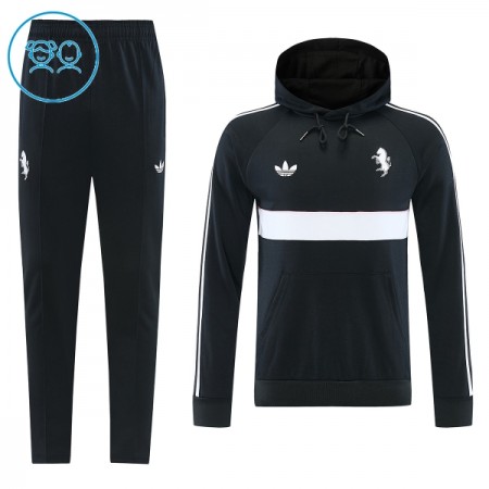 Criança Juventus Hoodie Sweat de Treino 2026-27 Preta