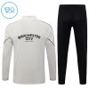 Criança Manchester City Quarter-Zip Sweat de Treino 2026-27 Cinza