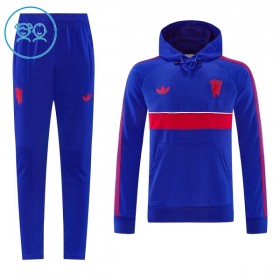 Criança Manchester United Hoodie Sweat de Treino 2026-27 Azul