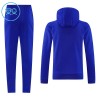 Criança Manchester United Hoodie Sweat de Treino 2026-27 Azul