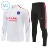 Criança Paris Saint-Germain Quarter-Zip Sweat de Treino 2026-27 Branca