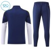 Criança Real Madrid Quarter-Zip Sweat de Treino 2026-27 Azul